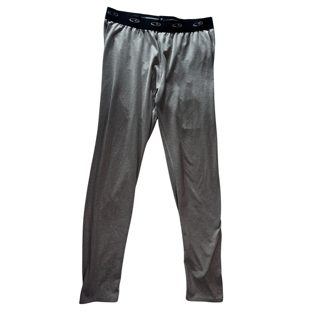 Champion Leggings XL Gray Duo Dry Warmest Athletic Tights Base Layer